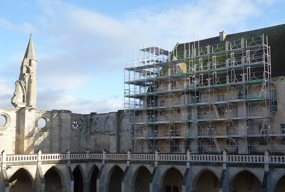 Abbaye de Royaumont : la rénovation en chantier