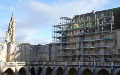 Abbaye de Royaumont : la rénovation en chantier