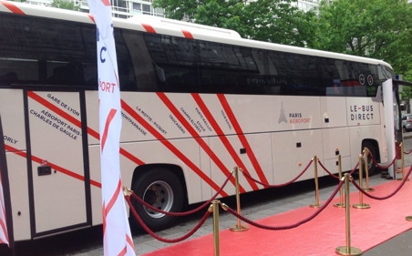 Le Groupe ADP met en route une ligne Le bus direct-Paris Aéroport