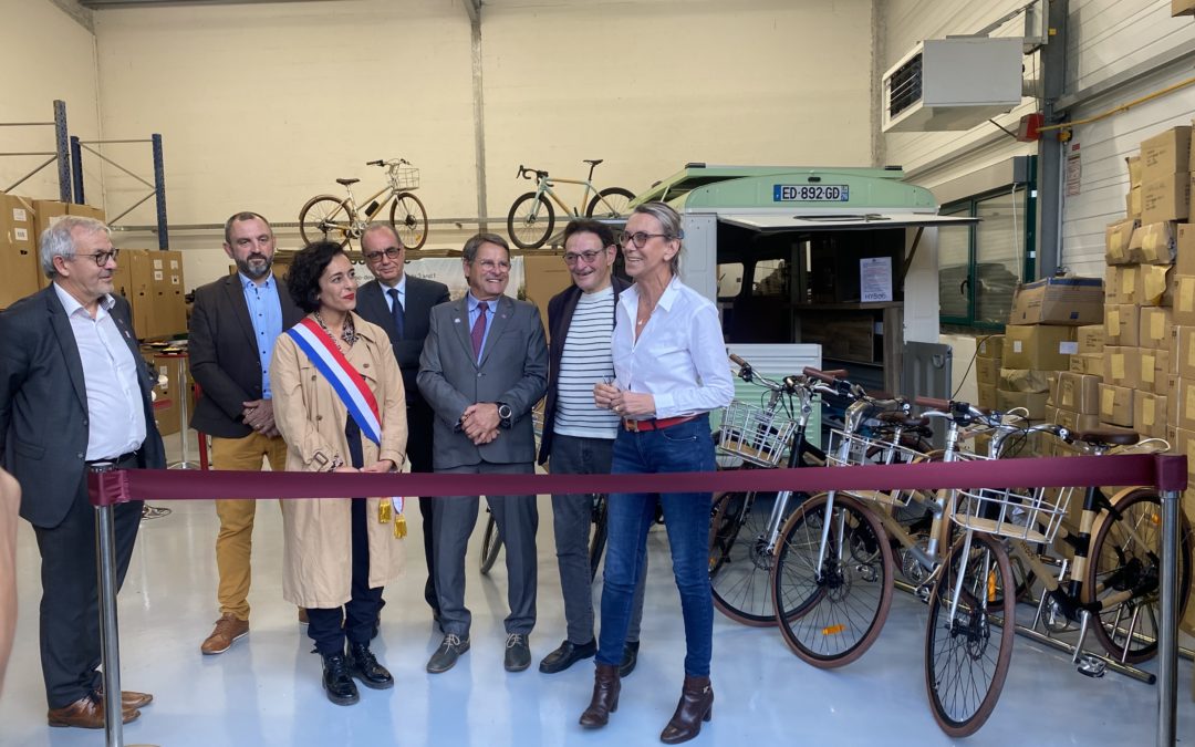 Hyboo Bike a inauguré ses nouveaux ateliers à la Turbine Chennevières